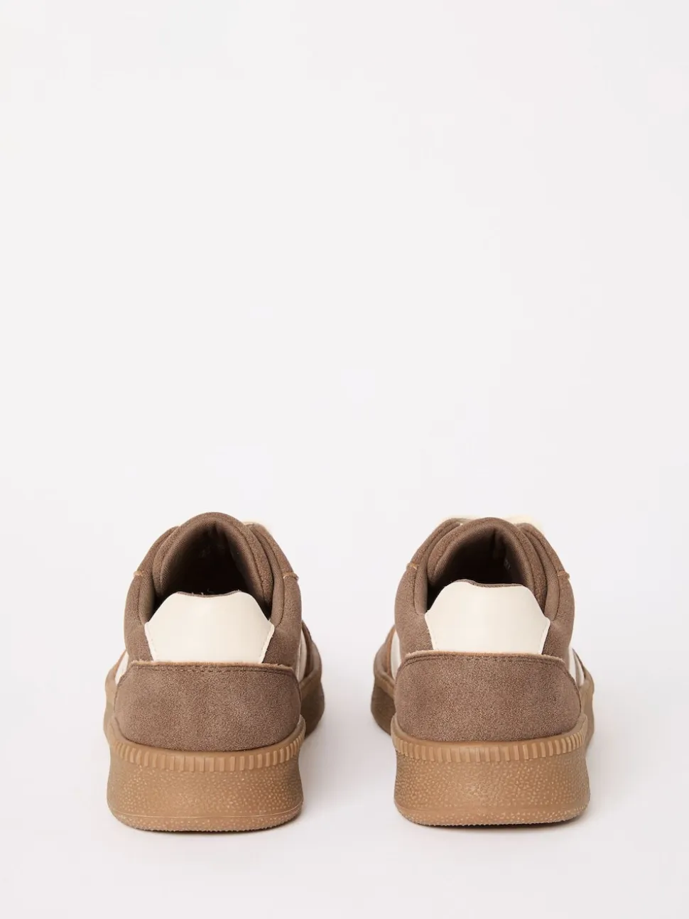 Friends Like These Brown Standard Fit Lace Up Retro Gumsole Sports Trainers