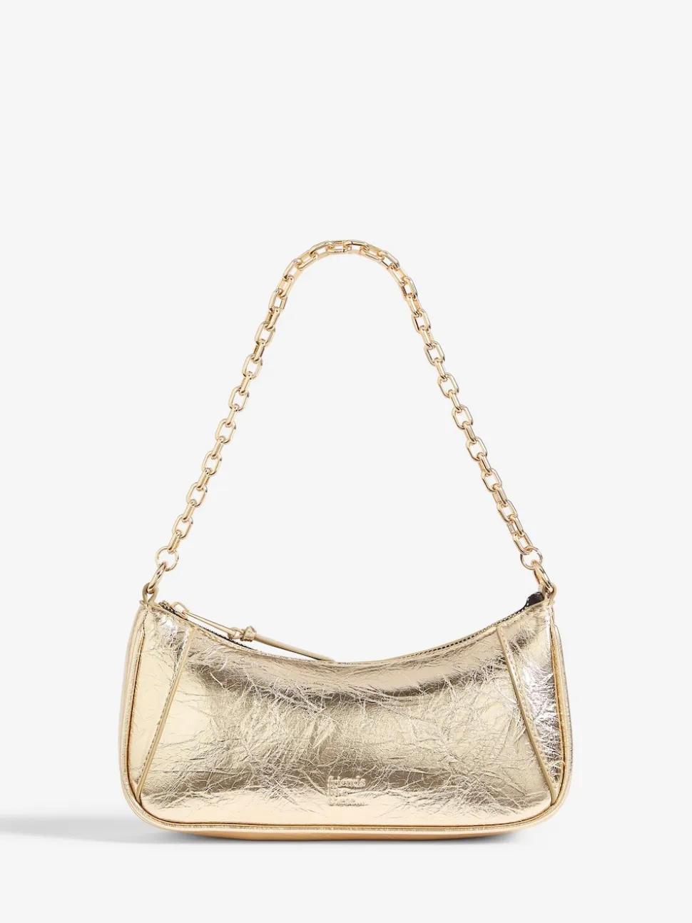 Friends Like These Gold Chain Shoulder Bag