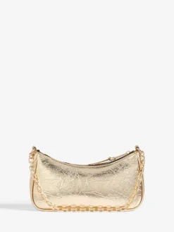 Friends Like These Gold Chain Shoulder Bag