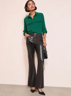 Friends Like These Green Tab Sleeve Utility Pocket Shirt