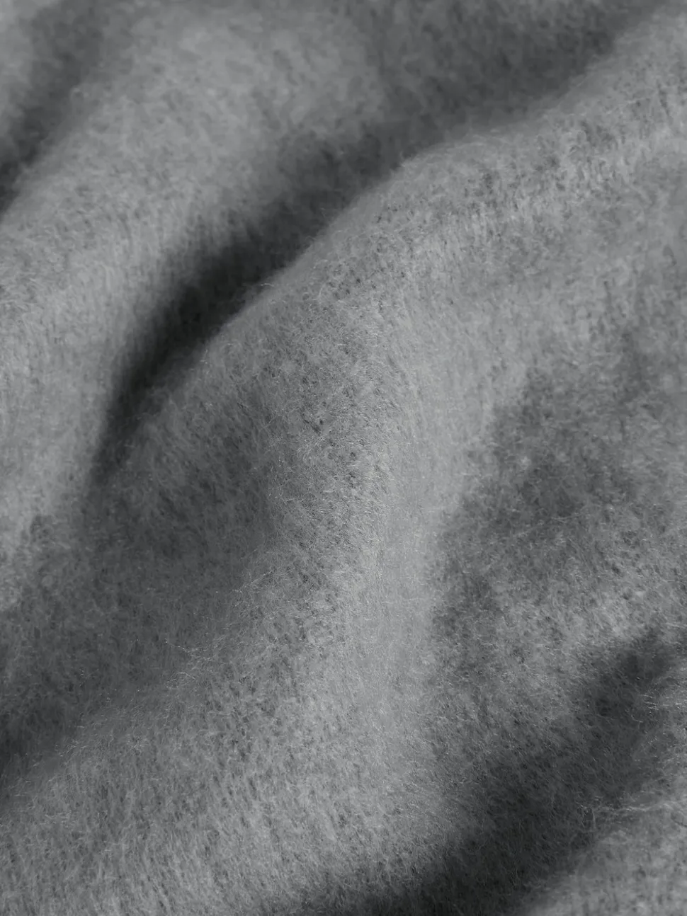 Friends Like These Grey Cosy Brushed Blanket Scarf