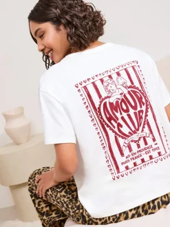 Friends Like These Leopard Valentines Amour Short Sleeve Pyjamas
