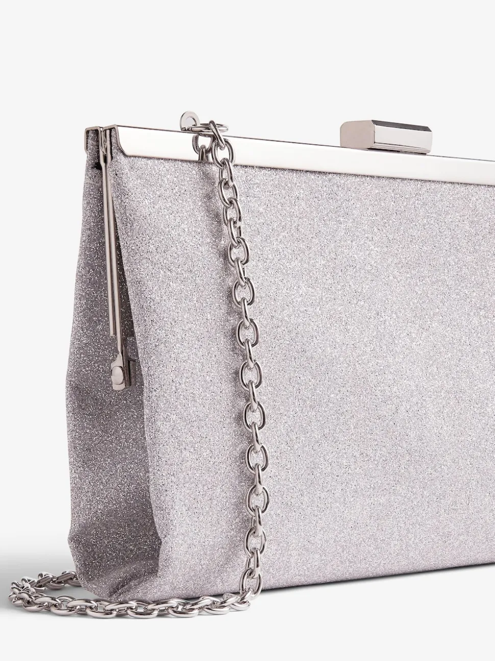 Friends Like These Silver Occasion Clutch Bag