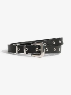 Friends Like These Snake Print, Burgandy and Black Belts 3 Pack