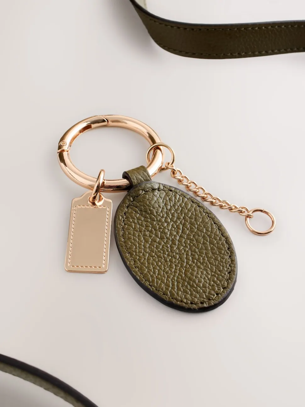 Green Leather Slouchy Cross-Body Bag