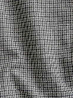 Green/Grey Check Sculpted Tailored Single Breasted Blazer