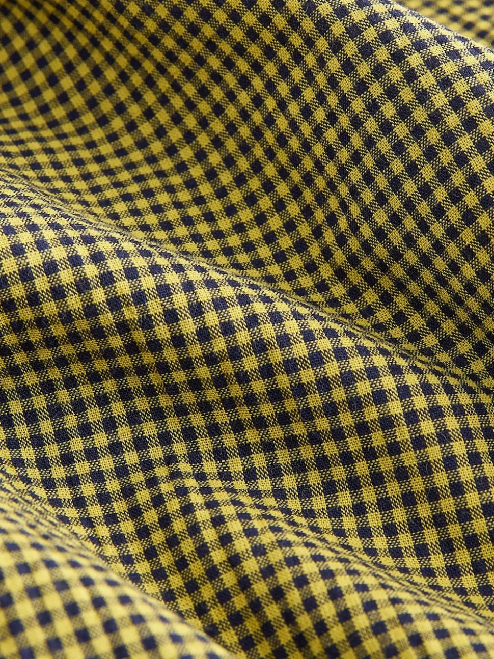 Green/Navy Blue Gingham Wide Leg Trousers