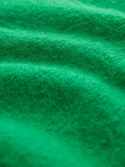 Green/Red Apple Graphic Sleeveless Knitted Tank With Wool