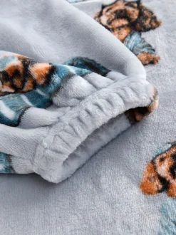 Grey Charlie The Cockapoo Oversized Hooded Blanket