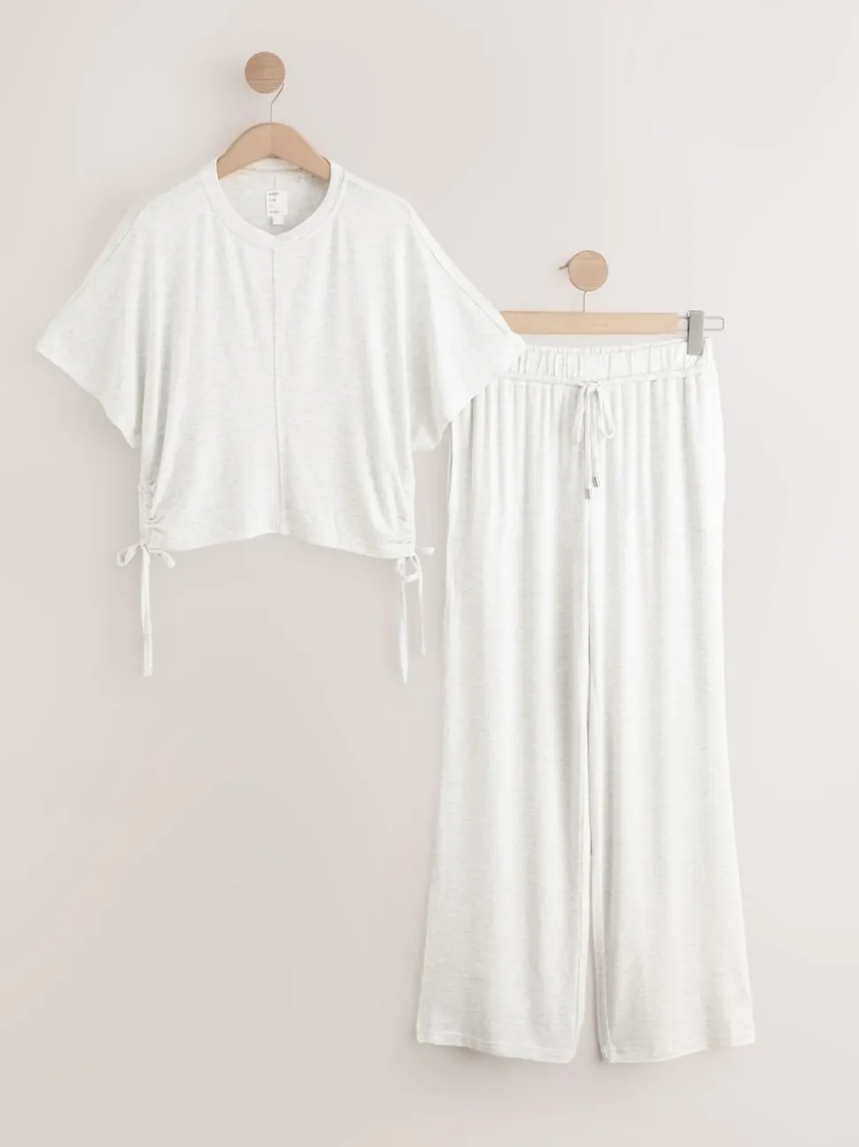 Grey Cosy Short Sleeve Pyjamas