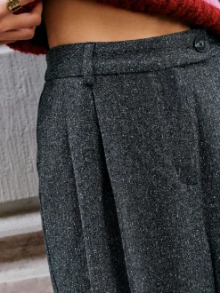 Grey Fleck Culottes