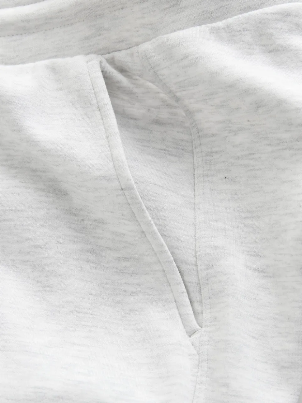 Grey Marl Premium Wide Leg Jersey Joggers