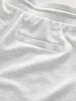 Grey Marl Premium Wide Leg Jersey Joggers