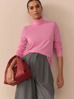 Grey N. Premium Herringbone Culottes With Wool
