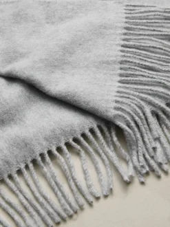 Grey N. Premium Made in Italy Midweight Scarf