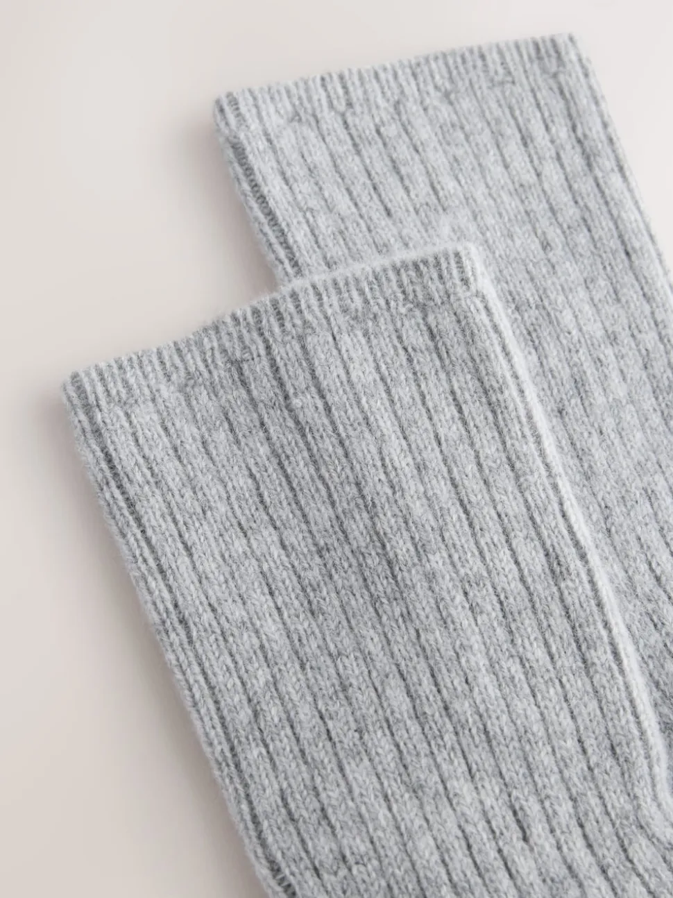 Grey N. Premium Thermal Containing Cashmere Ankle Socks 1 Pack