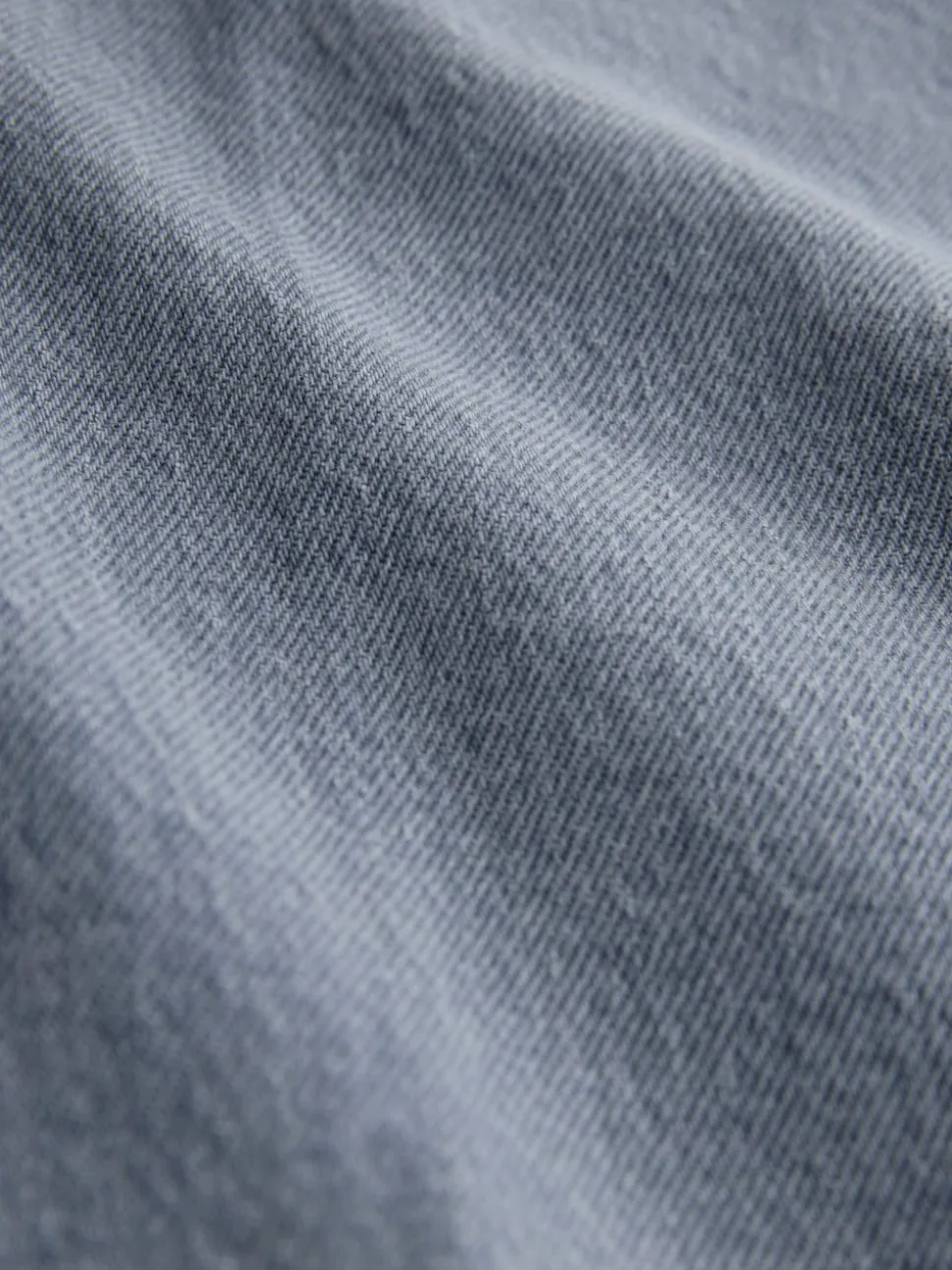 Grey Patch Pocket Wide Leg Jeans