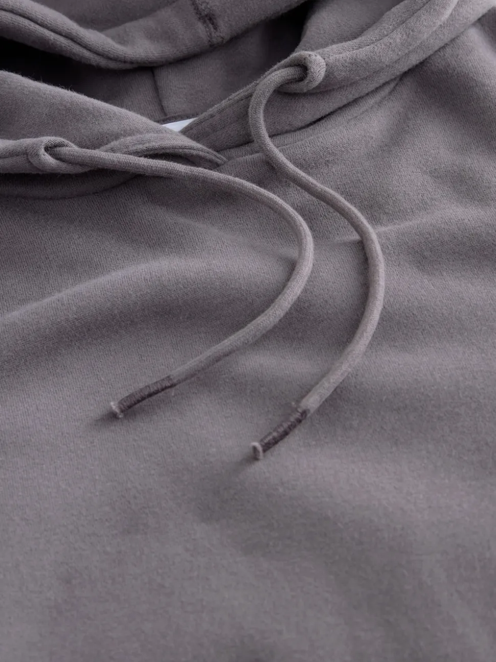 Grey Relaxed Fit Longline Hoodie