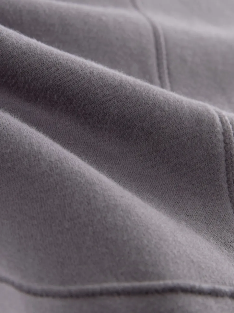Grey Relaxed Fit Longline Hoodie
