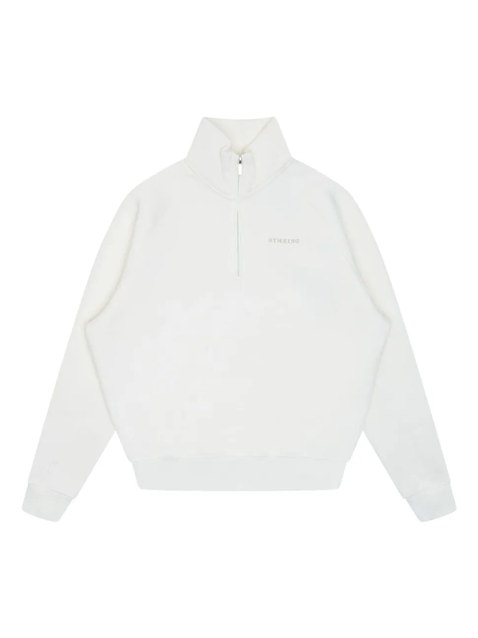 Gym King Cream 365 Raglan Sleeve Funnel Sweatshirt