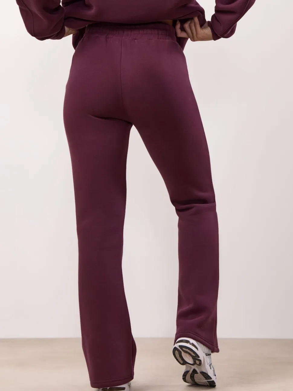 Gym King Red Inspire Flared Joggers