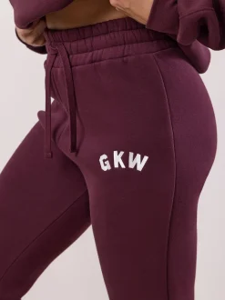 Gym King Red Inspire Flared Joggers