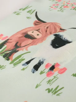 Hamish Highland Cow Cotton Shopper Bag