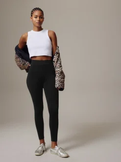 High Waist Black Next Full Length Leggings