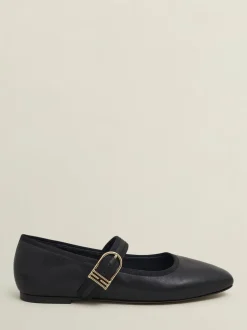 Hobbs Black Clara Mary Jane Shoes