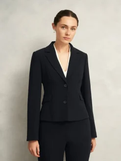 Hobbs Black Petite Rae Jacket