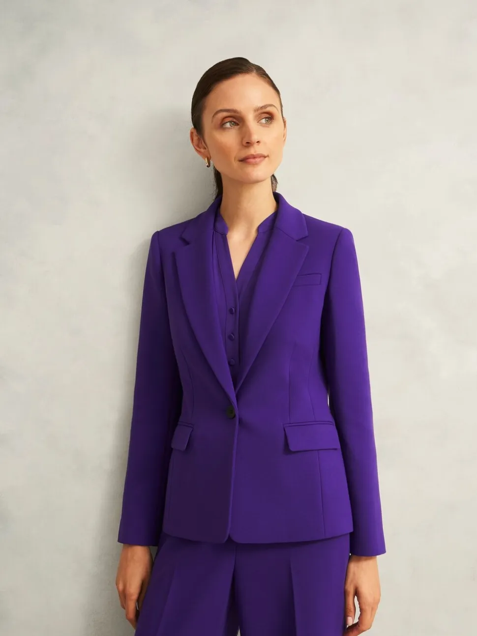 Hobbs Purple Petite Sami Jacket