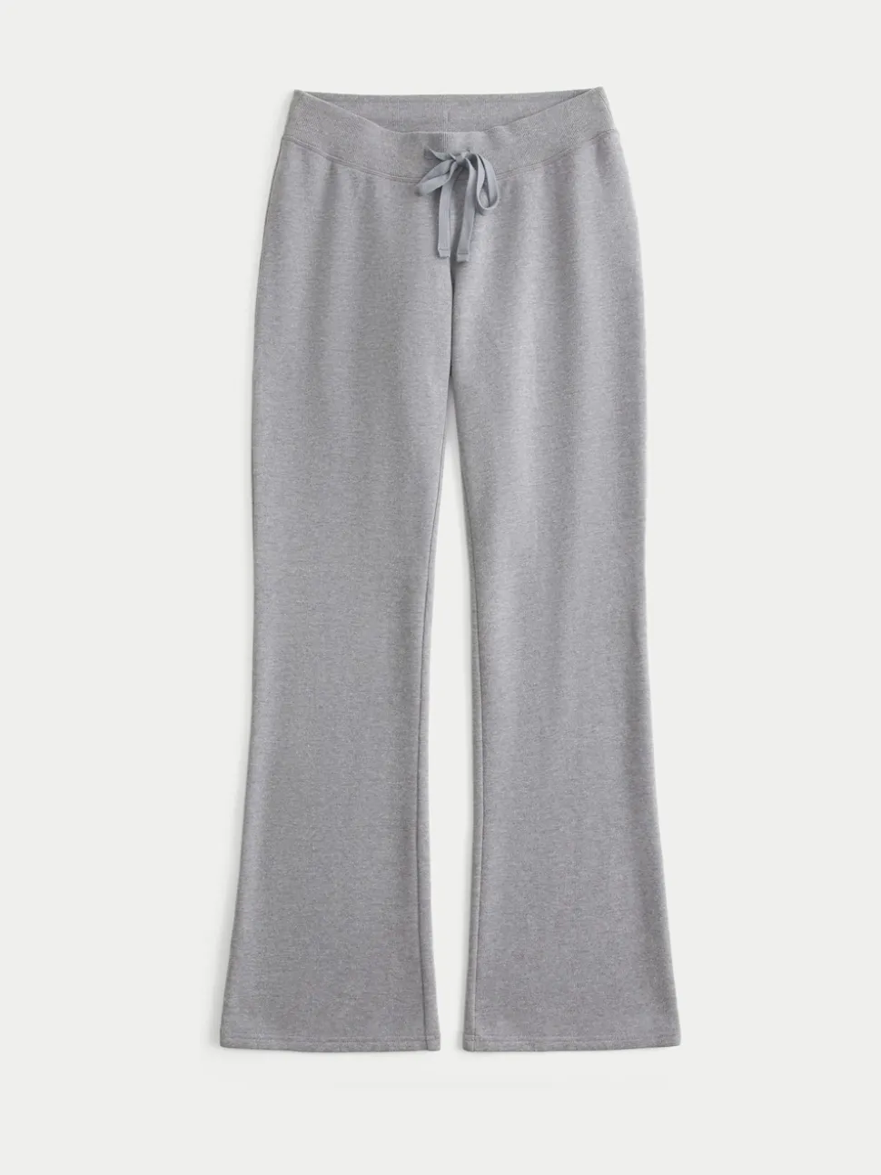 Hollister Grey Low Rise Bootcut Flare Joggers