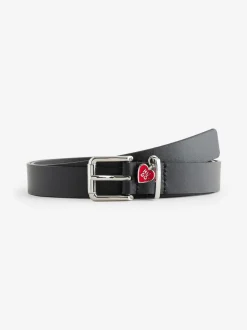 HUGO Black Charm Leather Belt