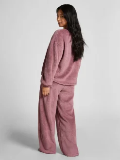 Hunkemoller Cosy Fleece Two Piece Pyjama Set