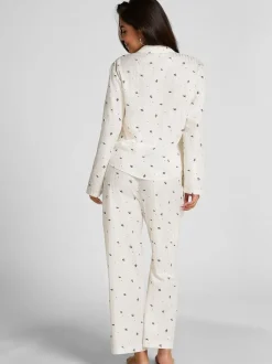 Hunkemoller Mistletoe Pyjamas White Joggers