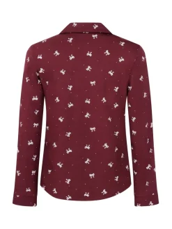 Hunkemoller Red Essential Jersey Long-Sleeved Jacket