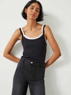 Hush Black Rowan Flared Jeans