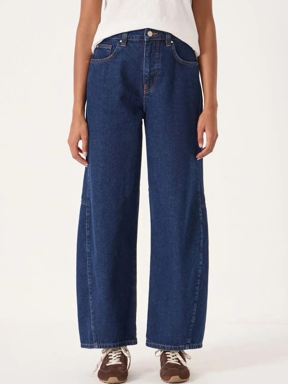 Hush Blue Bree Barrel Leg Jeans