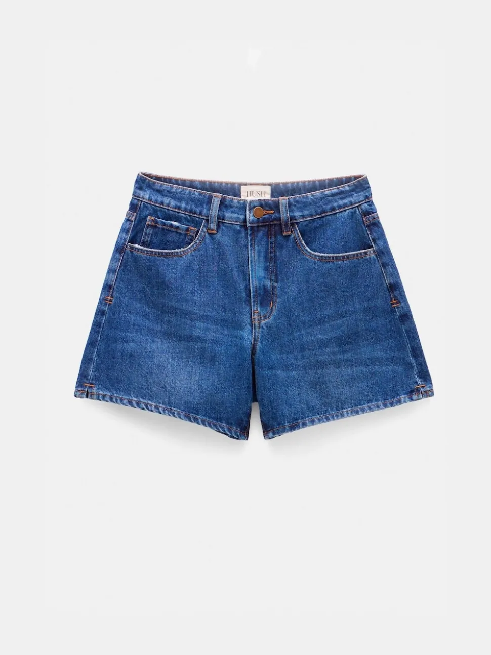 Hush Blue Essential Denim Shorts