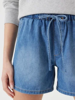 Hush Denim Blue Betty Pull On Denim Shorts