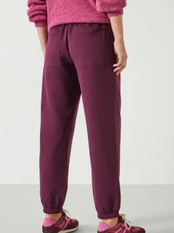 Hush Red Alyna Pocket Detail Relaxed Joggers