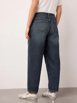 Indigo Maternity Barrel Denim Jeans