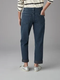 Inky Blue Boyfriend Jeans