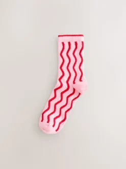 Jammy Heart Ankle Socks 4 Pack