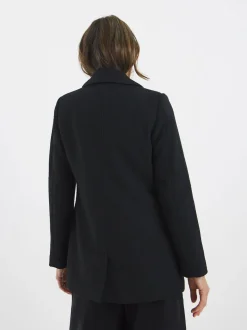 JD Williams Black Double Breasted Boucle Blazer