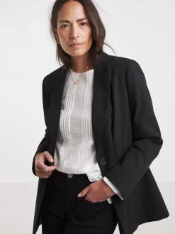 JD Williams Black Ultimate Relaxed Blazer