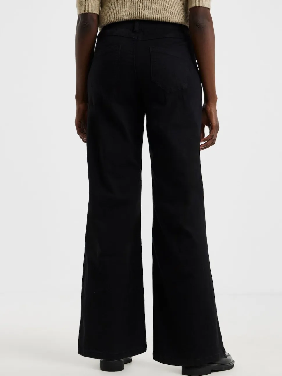 JD Williams Black Wide Leg Jeggings