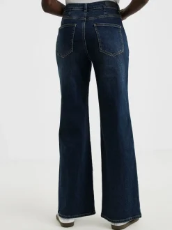 JD Williams Blue Authentic Wide Leg Jeans