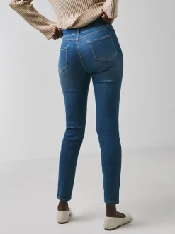 JD Williams Mid Blue Slim Leg Jeggings
