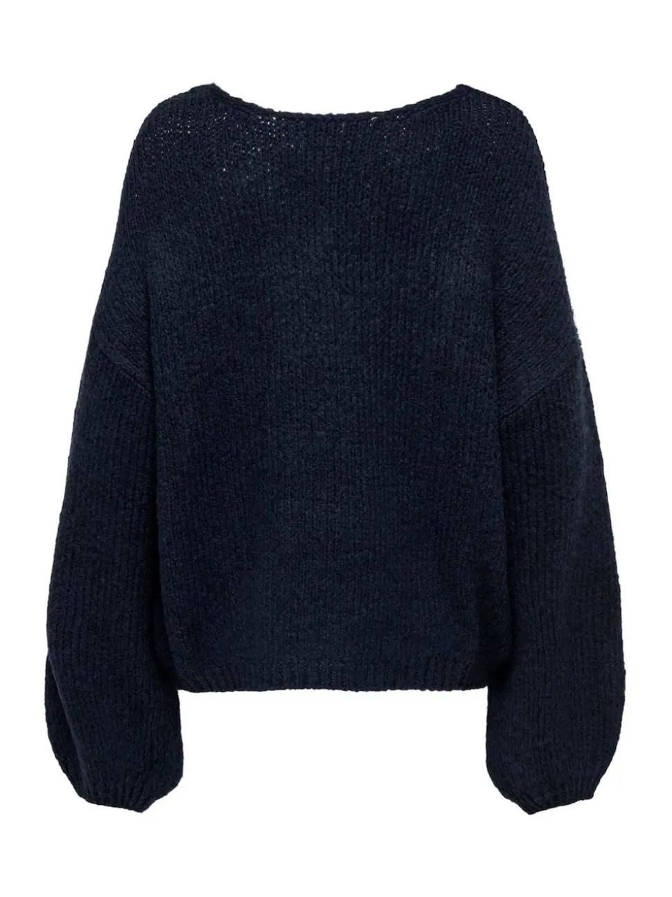JDY Blue Slouchy Oversized Reversible Wide Sleeve Jumper